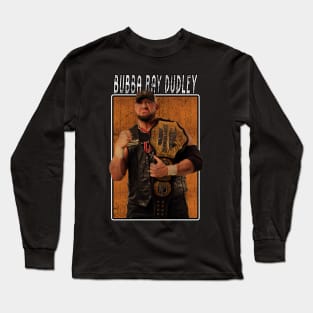 Vintage Wwe Bubba Ray Dudley Long Sleeve T-Shirt